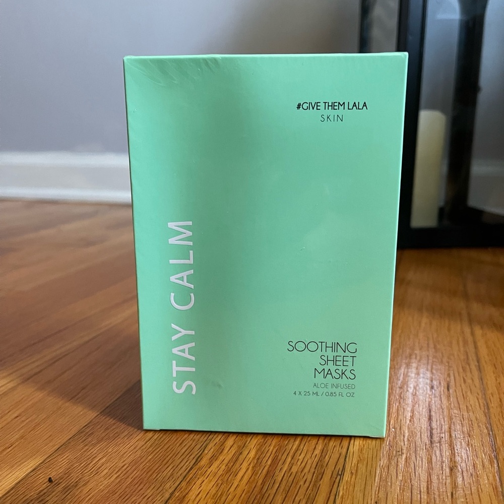 Give Them Lala Skin Stay Calm Soothing Sheet Masks